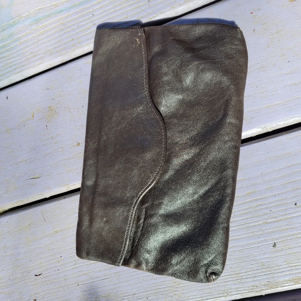 Fiocchi Italy Genuine Leather Purse Brown